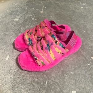 UGG slippers , Size 8 , never worn